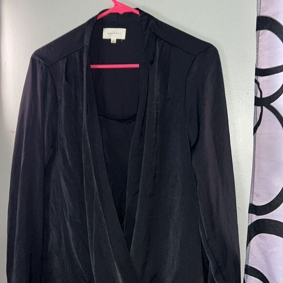 Melloday wrap style, blouse, size large - Picture 2 of 11